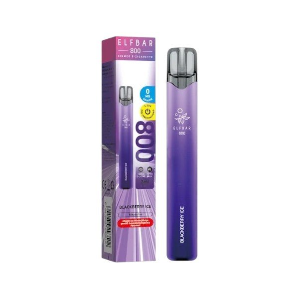 Elfbar 800 - (ohne Nikotin) Blackberry Ice - PodBox24