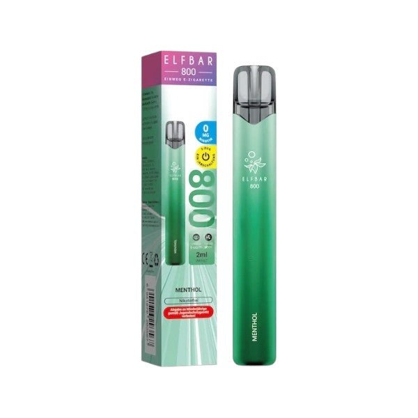 Elfbar 800 - (ohne Nikotin) Menthol - PodBox24