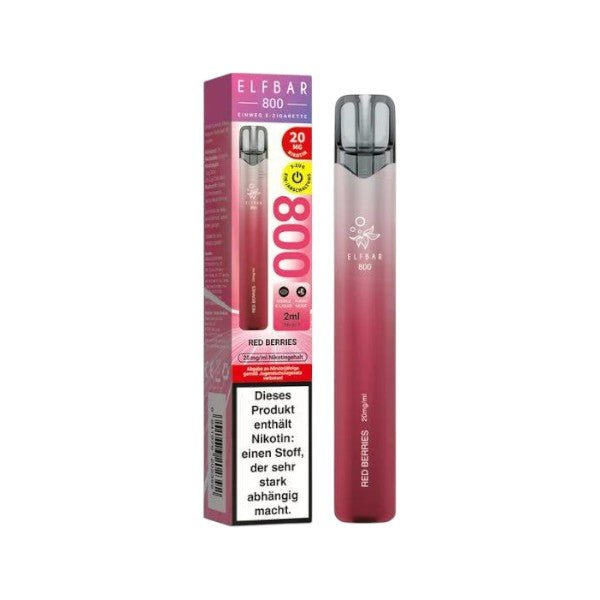ELF BAR 800 Red Berries - PodBox24