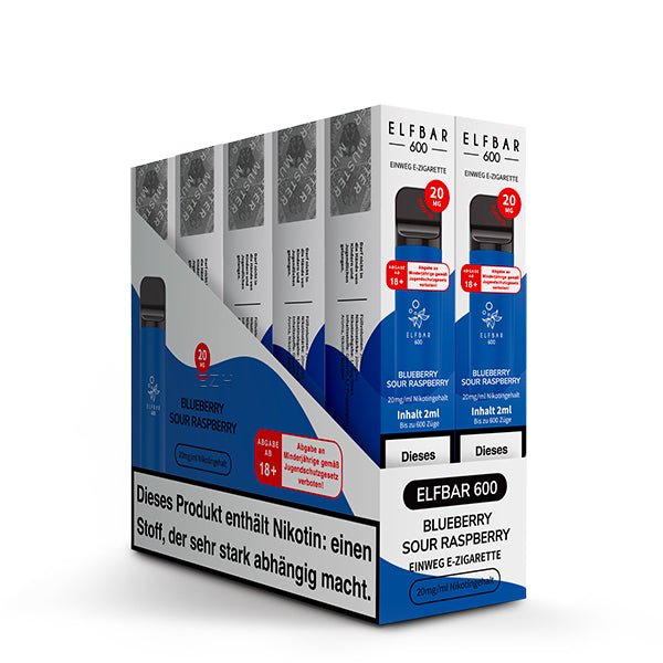 ELFBAR 600 Blueberry Sour Raspberry - 20mg - PodBox24