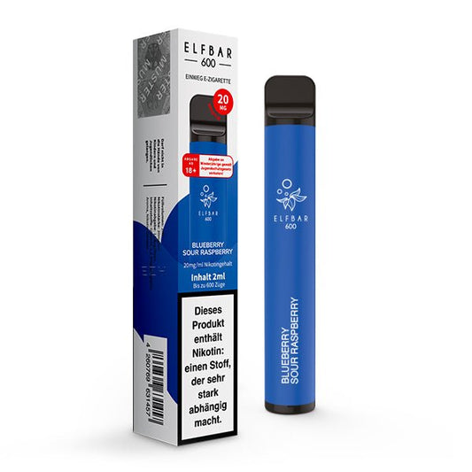 ELFBAR 600 Blueberry Sour Raspberry - 20mg - PodBox24