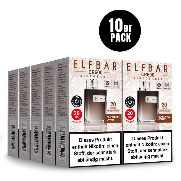 ELF BAR - Crystal CR600 Classic Ice Coffee - PodBox24