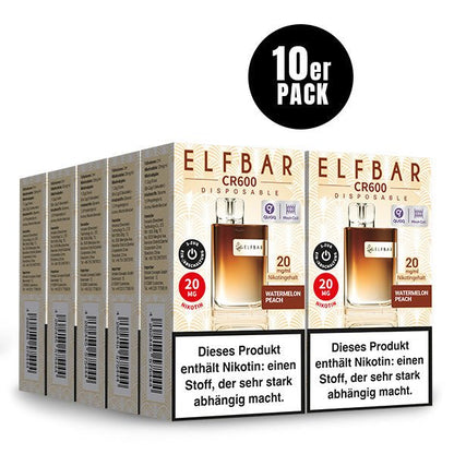 ELF BAR - Crystal CR600 Watermelon Peach - PodBox24