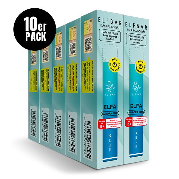 ELFA Akkuträger 500mAh Aurora - Blau - PodBox24