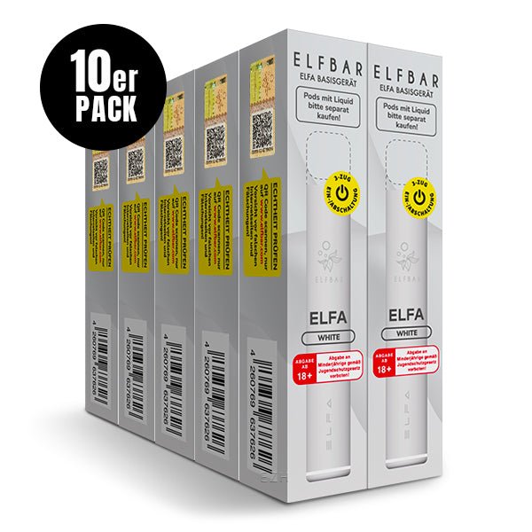 ELFA Akkuträger 500mAh Weiß - PodBox24