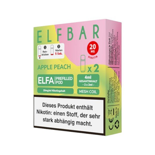 ELFBAR - ELFA Pod Apple Peach - PodBox24