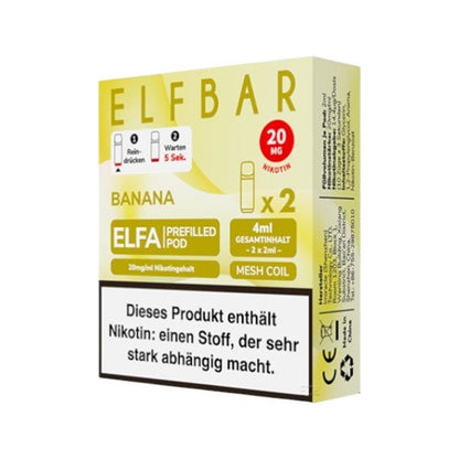 ELFBAR - ELFA Pod Banana - PodBox24
