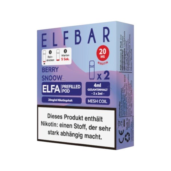ELFBAR - ELFA Pod Blueberry Snow - PodBox24