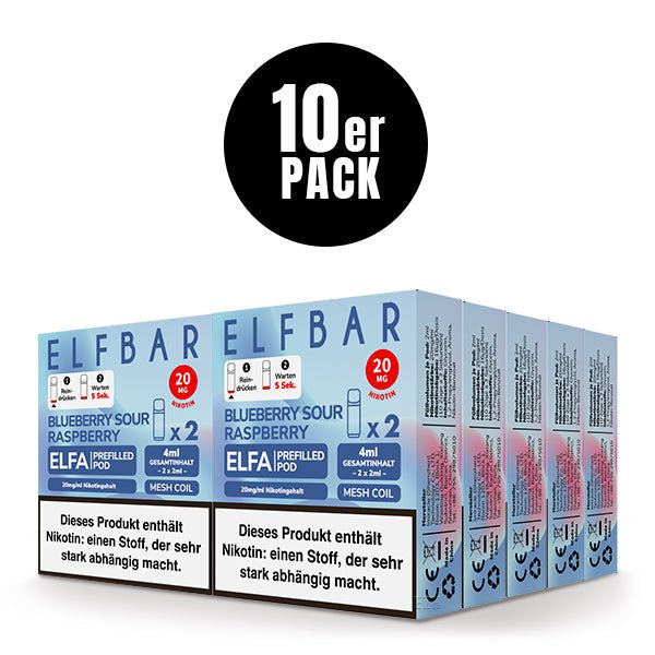 ELFBAR - ELFA Pod Blue Sour Raspberry - PodBox24