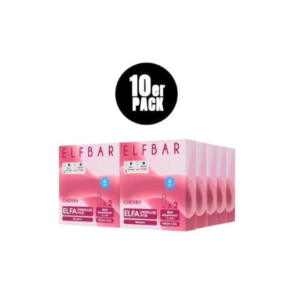 Elf Bar Elfa - (ohne Nikotin) Prefilled Pod Cherry 0mg - PodBox24