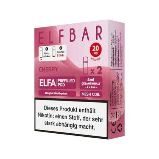 ELFBAR - ELFA Pod Cherry - PodBox24
