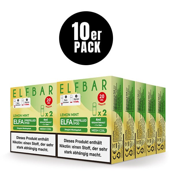 ELFBAR - ELFA Pod Lemon Mint - PodBox24