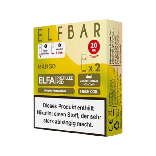 ELFBAR - ELFA Pod Mango - PodBox24