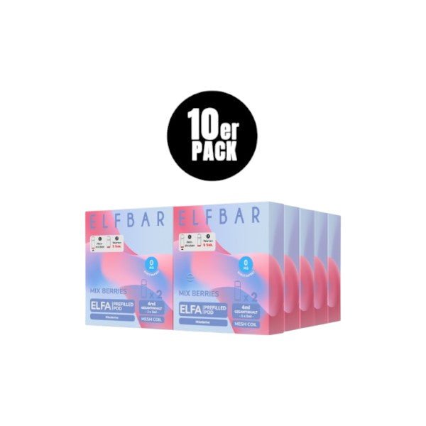 Elf Bar Elfa - (ohne Nikotin) Prefilled Pod Mix Berries 0mg - PodBox24