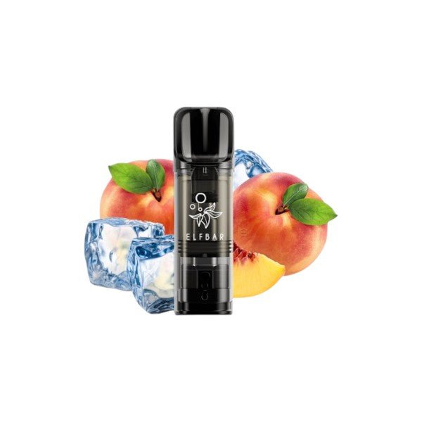 Elf Bar Elfa - (ohne Nikotin) Prefilled Pod Peach Ice 0mg - PodBox24