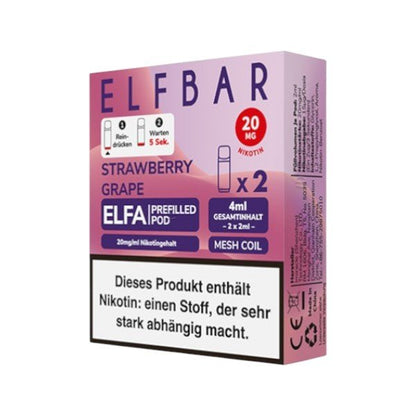 ELFBAR - ELFA Pod Strawberry Grape - PodBox24
