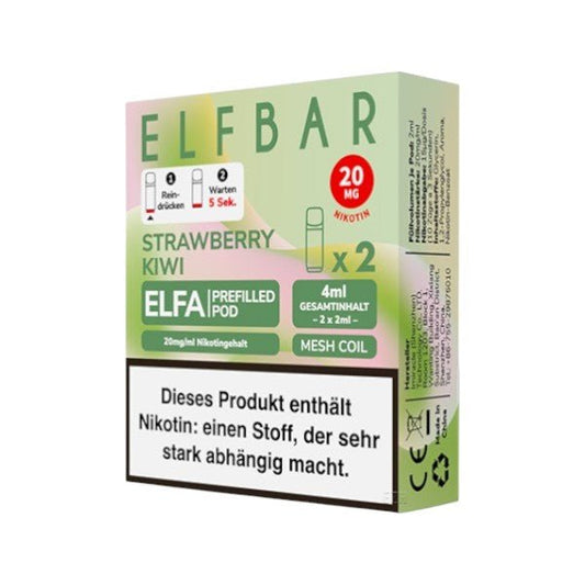 ELFBAR - ELFA Pod Strawberry Kiwi - PodBox24