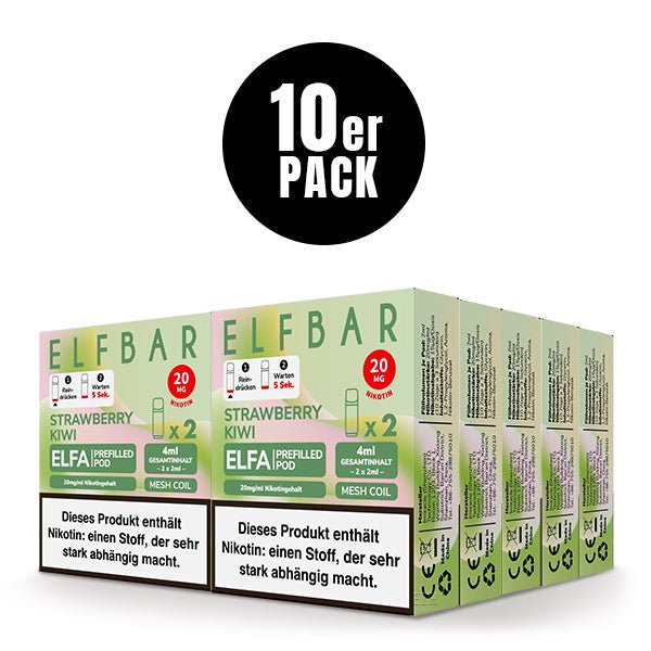 ELFBAR - ELFA Pod Strawberry Kiwi - PodBox24