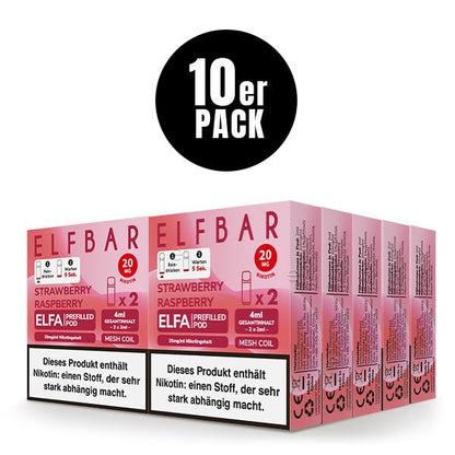 ELFBAR - ELFA Pod Strawberry Raspberry - PodBox24
