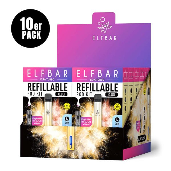 Elf Bar - Elfa Turbo Aurora Gold - PodBox24