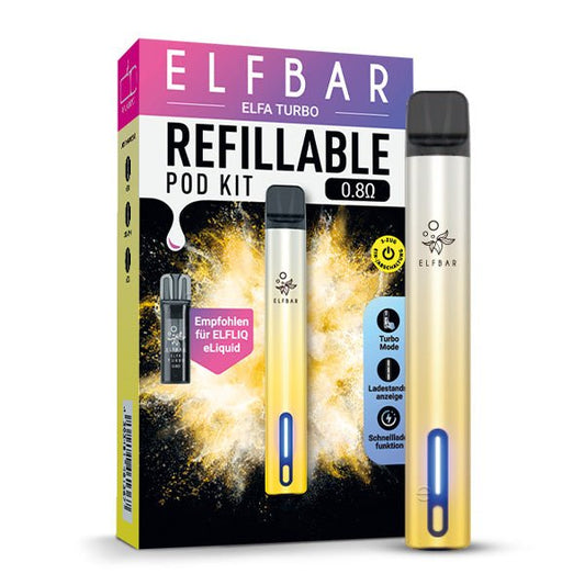 Elf Bar - Elfa Turbo Aurora Gold - PodBox24