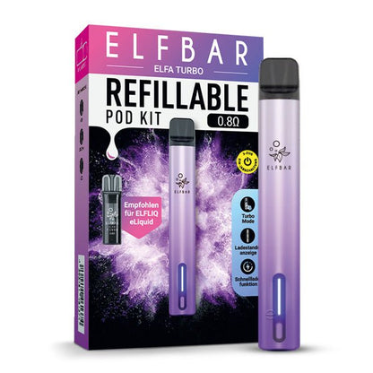 Elf Bar - Elfa Turbo Aurora Purple - PodBox24