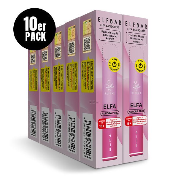 ELFA Akkuträger 500mAh Aurora - Pink - PodBox24