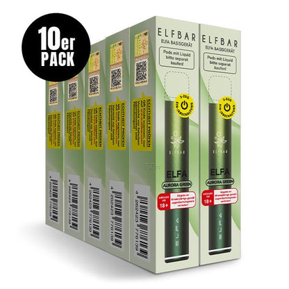 ELFA Akkuträger 500mAh Aurora - Grün - PodBox24