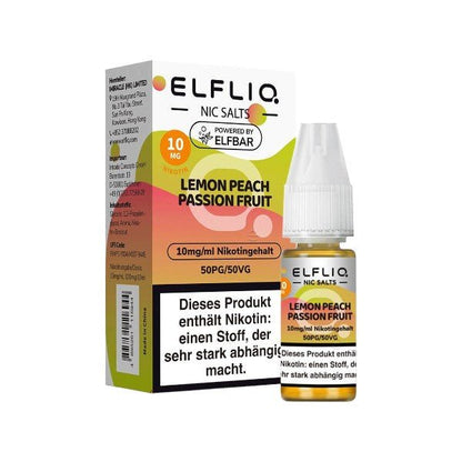 ELF BAR - Elfliq Lemon Peach Passionfruit *NEU* - PodBox24