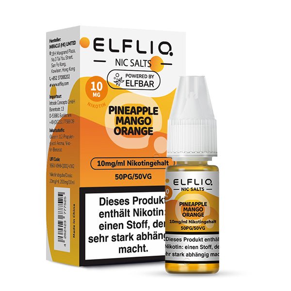ELF BAR - Elfliq Pineapple Mango Orange - PodBox24
