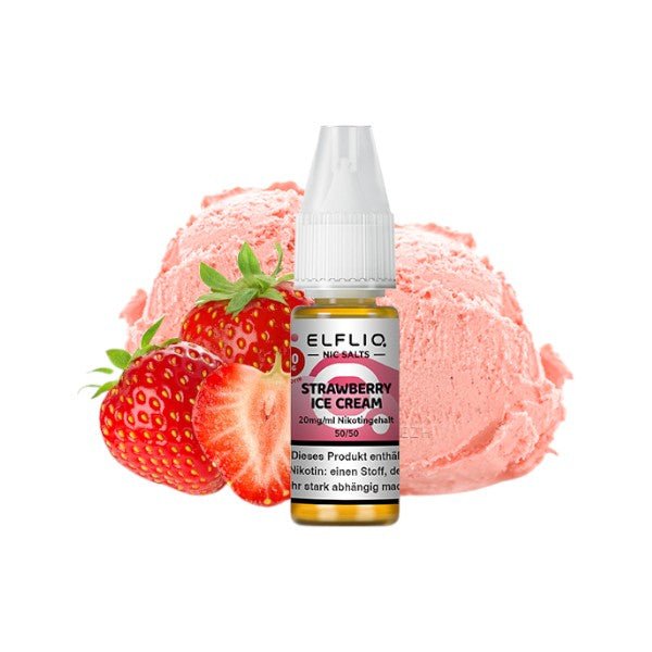 ELF BAR - Elfliq Strawberry Ice Cream - PodBox24