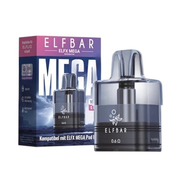 Elfbar - ELFX MEGA 10ml Pod 0,6 Ω - PodBox24
