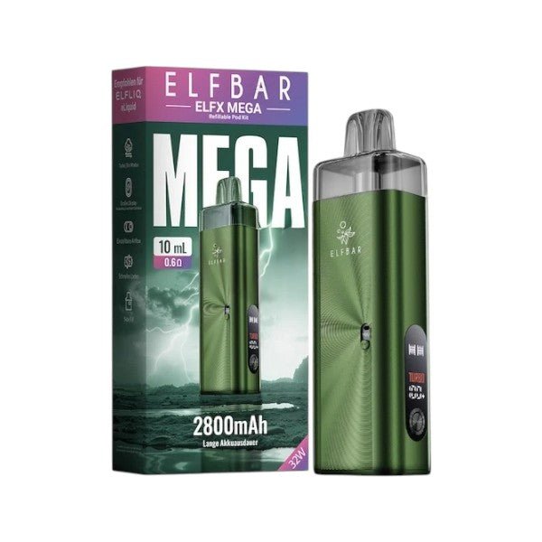 Elfbar - ELFX MEGA Green - PodBox24