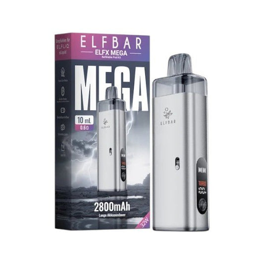 Elfbar - ELFX MEGA Silver - PodBox24