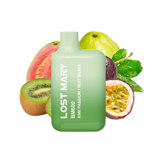 Lost Mary BM600 Kiwi Passionfruit Guava - PodBox24