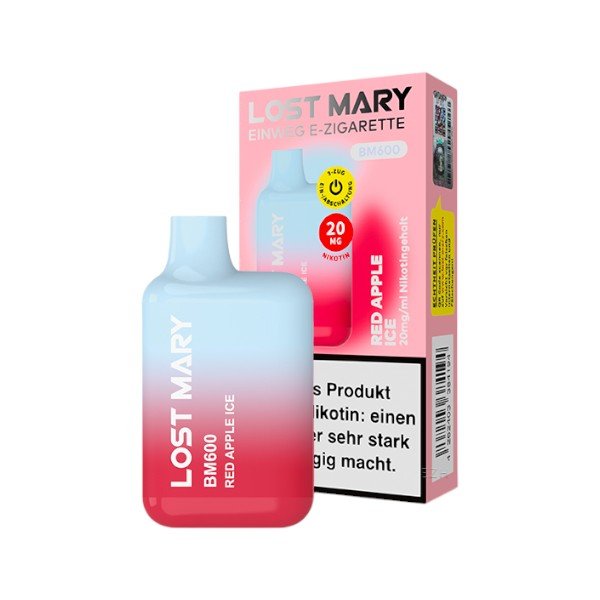 Lost Mary BM600 Red Apple Ice - PodBox24