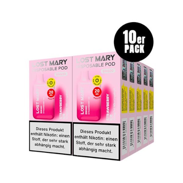 Lost Mary BM600 Strawberry Ice - PodBox24