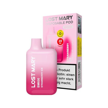 Lost Mary BM600 Strawberry Ice - PodBox24