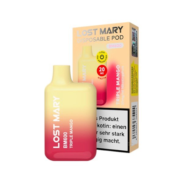 Lost Mary BM600 Triple Mango - PodBox24