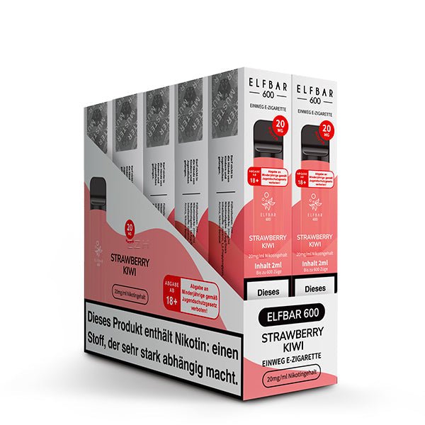 ELFBAR 600 Strawberry Kiwi - 20mg - PodBox24