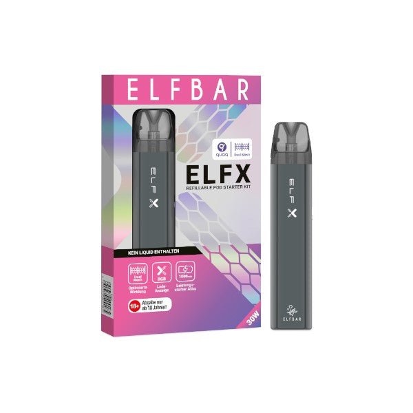 Elf Bar - ELFX Kit Black - PodBox24
