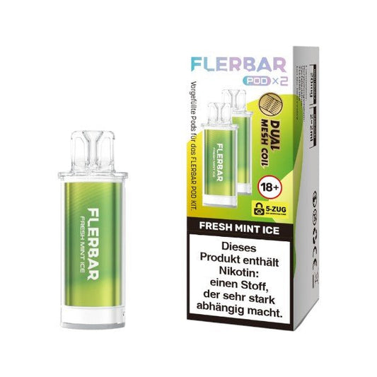Flerbar - Prefilled Pod Fresh Mint Ice *NEU* - PodBox24