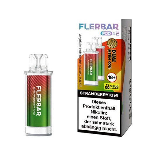 Flerbar - Prefilled Pod Strawberry Kiwi *NEU* - PodBox24