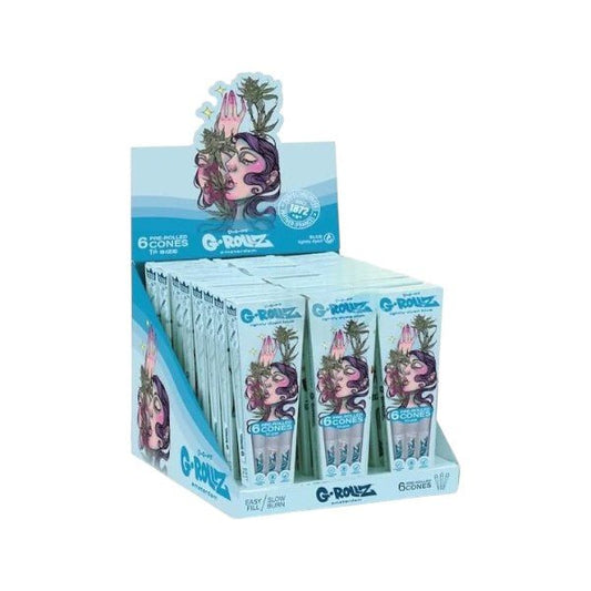 G - Rollz | Cones Collector 'Ethereal' Blue (24x) - PodBox24