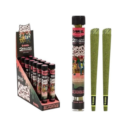 G - Rollz | Wraps & Blunts Cheech & Chong Watermelon Sunrise (12x) - PodBox24