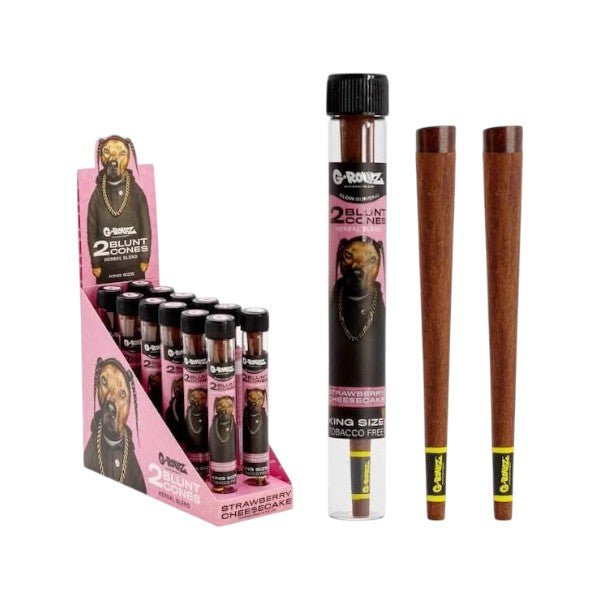 G - Rollz | Wraps & Blunts The Dog Strawberry Chee$ecake (12x) - PodBox24
