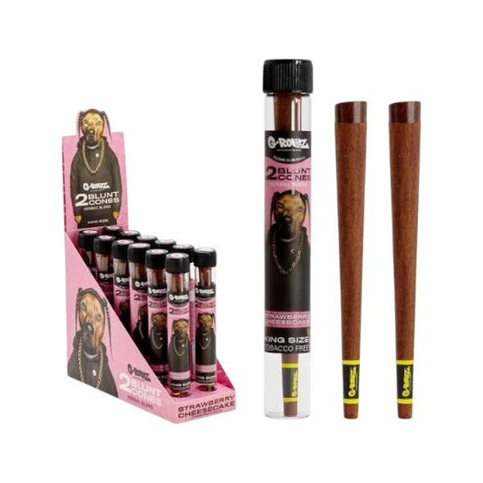 G - Rollz | Wraps & Blunts The Dog Strawberry Chee$ecake (12x) - PodBox24