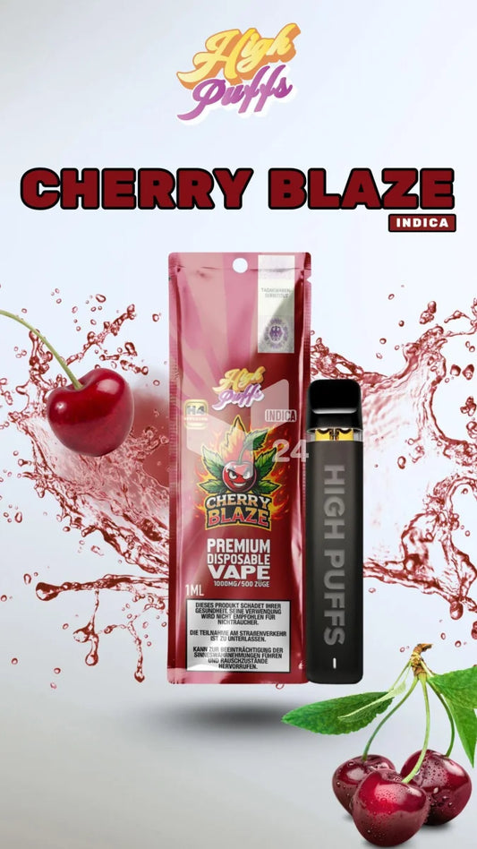 High Puffs H4 Superior Vape Cherry Blaze 1ml