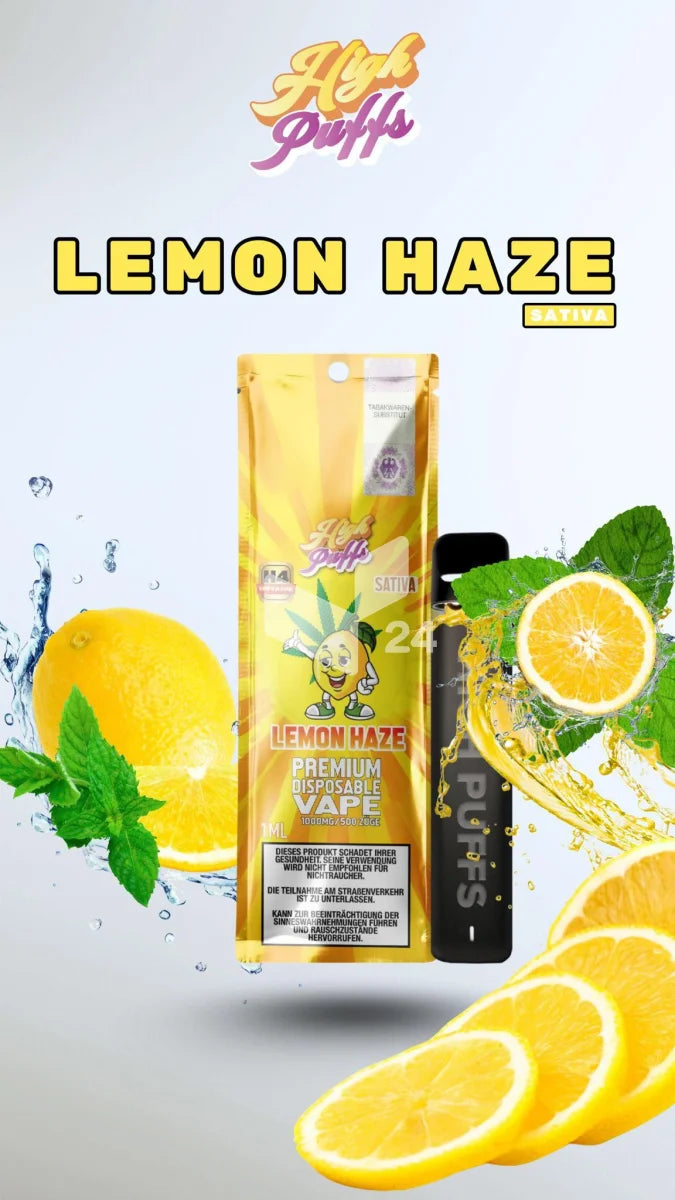 High Puffs H4 Superior Vape Lemon Haze 1ml