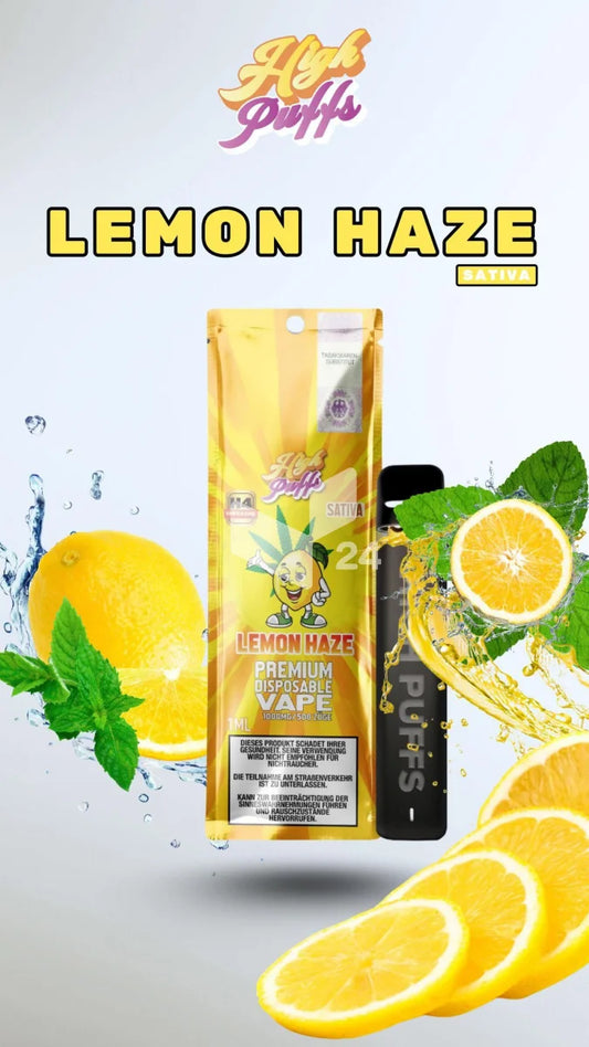 High Puffs H4 Superior Vape Lemon Haze 1ml